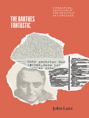 cover image of The Barthes Fantastic